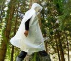 SpudCoat: A Rain Poncho That Can Be Planted to Yield Tomatoes or Cucumbers