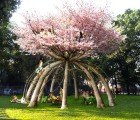 Flourishing ‘Patient Gardener’ Pavilion Made of Living, Growing Cherry Trees Pops Up in Milan!