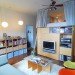 Fort Green studio, green design, small nyc apartments, tiny new york apartments, small spaces, small living, green interiors
