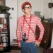 waldo, waldo costume, green halloween, sustainable design, green design, green halloween costume, kid's book character, waldo halloween costume, eco fashion, green halloween costume contest, eco costume ideas