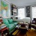 green design, small nyc apartments, tiny new york apartments, small spaces, small living, green interiors, zach motl, robert wright photography