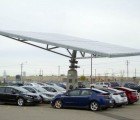 Envision Solar Creates a Tracking Solar Tree for General Motors