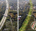 Hamburg is Building a Giant Green Roof Cover Over Sections of the A7 Motorway