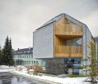 Stunning Alpine Ski Apartments are Wrapped in a Modern Scalloped Skin