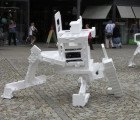 Creatureama: Recycled Styrofoam Robots Invade Germany’s Streets