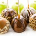 organic food, apples, caramel apples