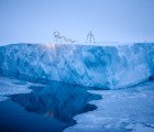 Haunting Sculptures Shaped Like Inuit Dog Sleds Call Attention to Climate Change