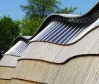 Undulating Downland Gridshell in England is a Self-Supporting Structure Built from Local Oak