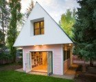 Loom Artist Studio is a Tiny Pink House Boasting Big Eco Strategies in Aspen