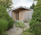 Quaint Poplar Garden House is a Low Impact Sculpture & Shed in The Netherlands