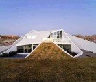 Beautiful Modern Home Keeps Cool Buried Beneath the Chihuahuan Desert