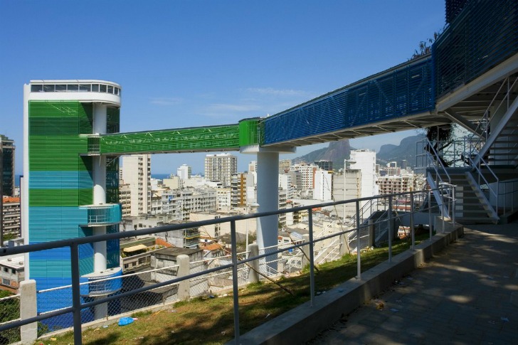 Rubem Braga Elevator Complex, JBMC, rio de janeiro, pedestrian friendly, walkability, brazil