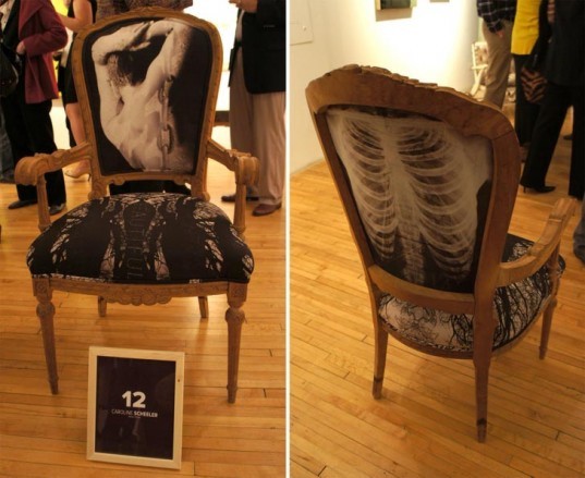 furniture design, reusing, reclaimed materials, vintage chairs, chairs for charity, better homes and garden, green charity events, green design events, recycled furniture