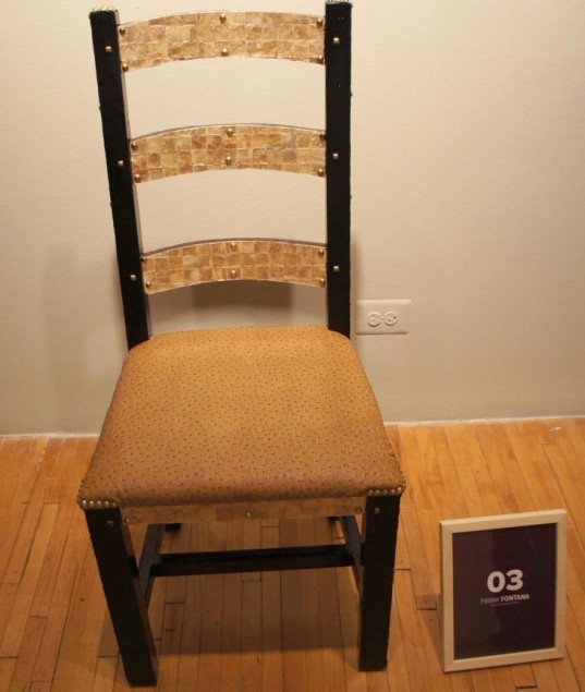 furniture design, reusing, reclaimed materials, vintage chairs, chairs for charity, better homes and garden, green charity events, green design events, recycled furniture