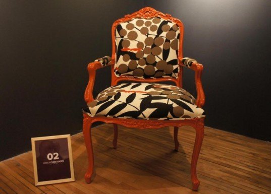 furniture design, reusing, reclaimed materials, vintage chairs, chairs for charity, better homes and garden, green charity events, green design events, recycled furniture