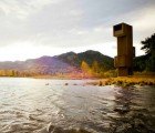 Norway’s Seljord Lookout Point Peers Out to the Water Searching for the Selma Sea Monster