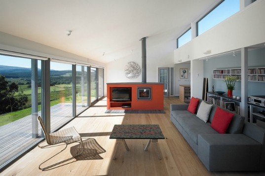 The Houl, Simon Winstanley Architects, net zero, net zero house, wind power, scotland, passiv haus
