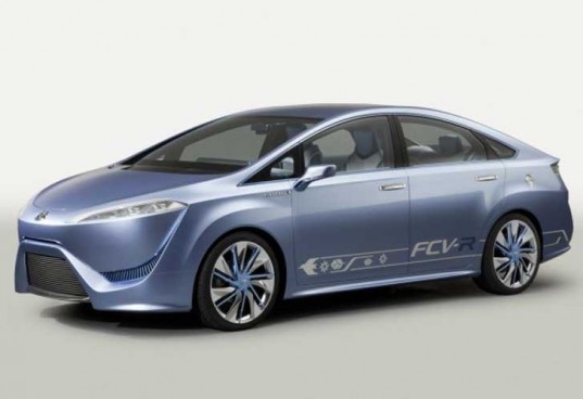 toyota, toyota green cars, fuel cell vehicle, hydrogen powered vehicle, no emissions vehicle, low emissions vehicle, sustainable vehicle, sustainable car, green car, eco car, hydrogen powered car, fuel cell car, toyota fuel cell, hydrogen powered toyota, fcv-r, tokyo auto show, tokyo auto show reveals