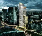 Schmidt Hammer Lassen Unveils Plans for a Shimmering Eco Tower in Warsaw