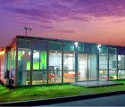 The Spacious Prefab WingHouse Unfolds From a Shipping Container