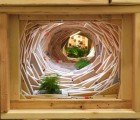 Phoebe Washburn’s Mind-Boggling Installations are Made From Scrap Wood & Cardboard