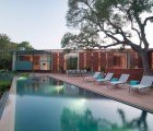 Cascading Creek House Harvests Rainwater and Solar Energy in Central Texas