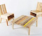 DERELICT: Recycled Modern Furnishings Give Reclaimed Wood New Life