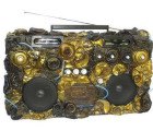 Artist Tieri’s Urban-Inspired Sculptures are Made with Compressed Trash