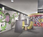 Digitas Decks Out Its Inspiring Chicago Office with Salvaged Factory Materials and Urban Graffiti