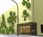TOPIADE: Louis Vuitton Stores to Be Emblazoned with Logo-Shaped Topiary Green Walls