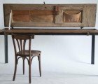 Manoteca Reinvents Aged Wood Doors as Beautiful Desks