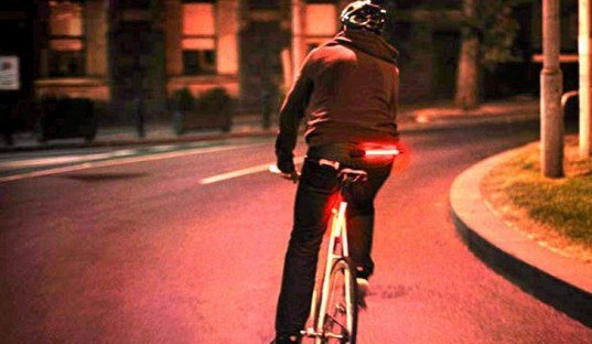 bike lights, unique bike lighting, green transportation, alternative transportation, SpotMe Buttons, Vespertine Reflective Belt, Project Aura, Mini Monkey Light, LED by Light Light Straps, Fibre Flare Side Light, Angella Mackey Jacket and Cape, LED bike lights, LED by Lite