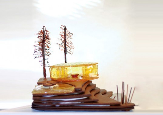 green gingerbread house, gingerbread house, green home, green house, green design, eco design, sustainable design, eco house, modern gingerbread house, ginger bread house, ginger bread, gingerbread, modern candy house, sweet houses, DIY projects, DIY gingerbread house, DIY gingerbread, make a gingerbread house for christmas, christmas house