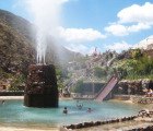 PHOTOS: Cacheuta Thermal Water Park Is a Summer Escape Wedged In Argentina’s Andes Mountains