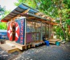 Burton Street Peace Garden’s Learning Pavilion Was Built From Recycled Materials for $3,900