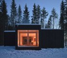 Four-Cornered Villa is an Off-Grid Minimalist Retreat in Finland