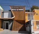Retrofitted Mexican Entrepreneur Center Maximizes Performance with a Parametric Pine Facade