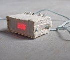 Cool Paper Pulp Alarm Clocks by Joon & Jung Give Mass Produced Objects a Human Touch
