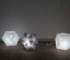 Stunning Origami Solarcell Lamps Are Made From Folded Photovoltaic Panels!