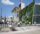 LPA’s ExplorOcean Newport Beach Museum is Draped in Green & Capped With Solar Panels