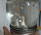 How To Make a DIY Snow Globe From Recycled Materials