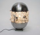 Studio Re-Creation Recycles Broken Glasses and Cutlery into Beautiful Glass Lamps
