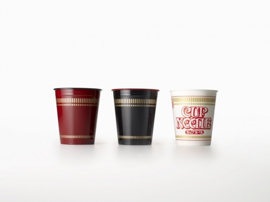 green design, eco design, sustainable design, recycled cups, Cup Noodles, Cup Noodles Museum, foam cups, lacquered foam cups, Momofuku Ando, recycled packaging