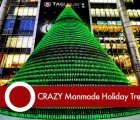 Top 10 Crazy Christmas Trees Made from Bottles, Bikes, Shopping Carts and More!