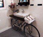 Benjamin Bullins Crafts a Chic Sink & Vanity from an Old Bike