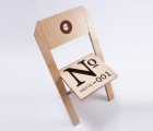 Félix Guyon’s Fold-Away Chair Can Be Hung On the Wall Like Art