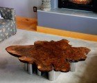 Stuart Chase Creates Modern Organic Furniture from Reclaimed Wood