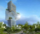 Yaniv Pardo Unveils Twisting Geothermal-Powered Tower for Netanya, Israel