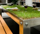 Sod-Covered picNYC Table Brings a Rural Dining Experience into an Urban Residence
