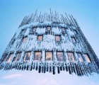 Spectacular Tusen Restaurant in Sweden Rises From the Ground Like a Snow-Covered Mountain